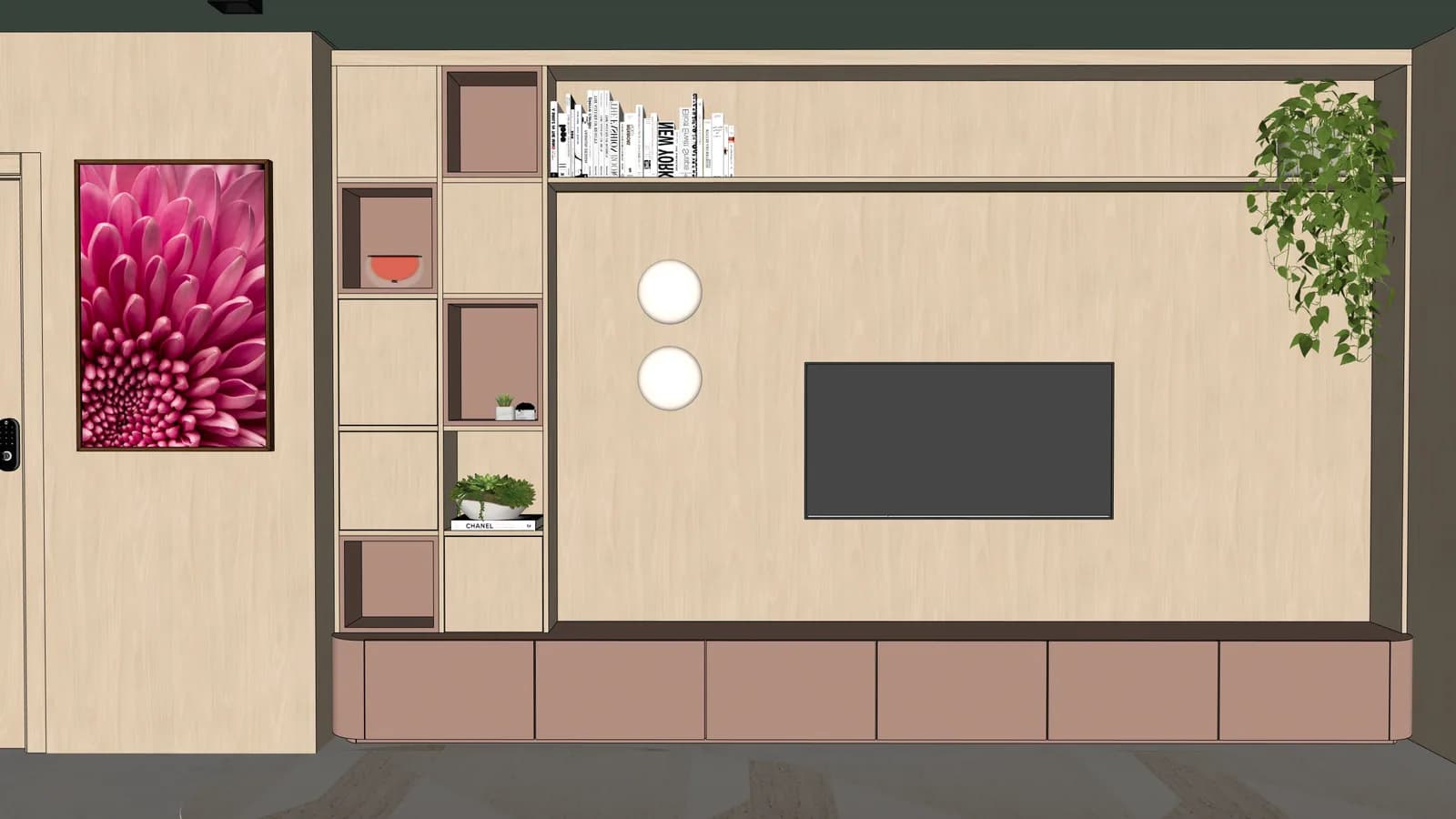 Planned living room technical export